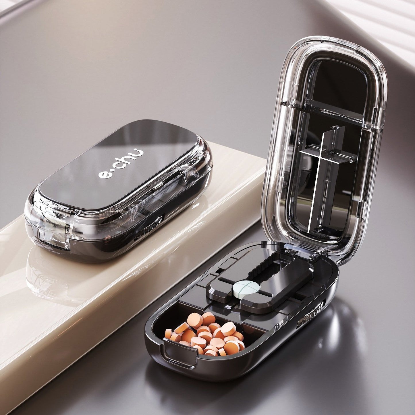 Adjustable Pill Cutter Splitter