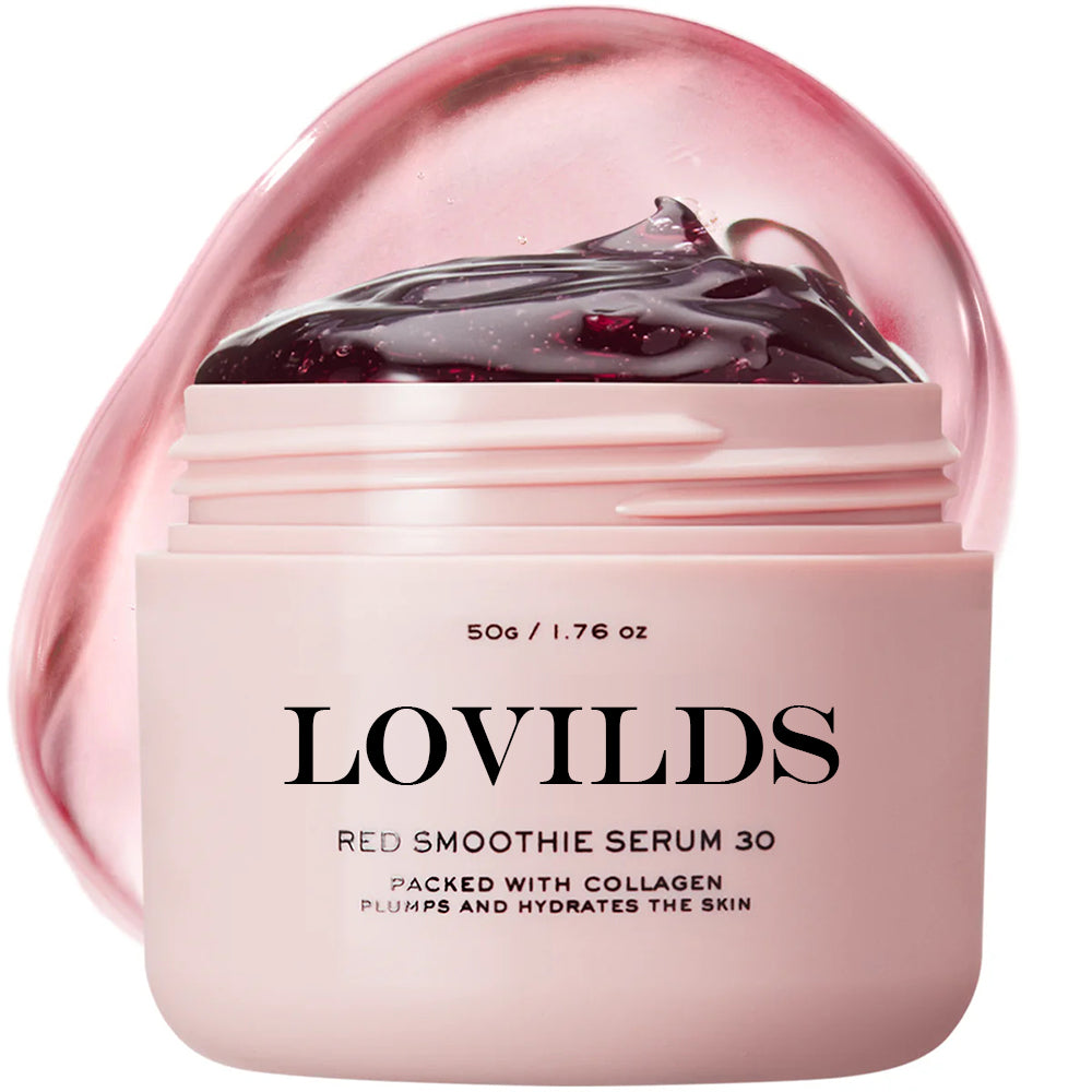 LOVILDS™ Overnight Red Smoothie Face Mask Serum