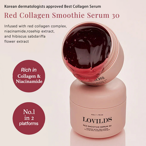 LOVILDS™ Overnight Red Smoothie Face Mask Serum