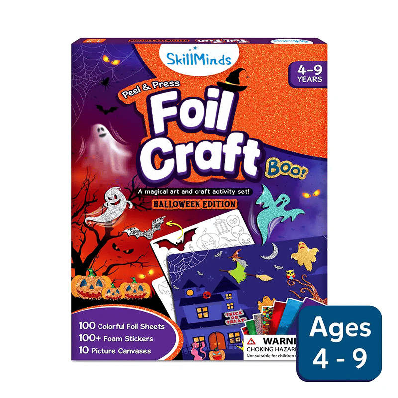 🏆Flash Sale⚡ 50K+ SOLD! Almost Gone-💥Foil Art & Craft Activity 🤲💓No Mess Art Kit