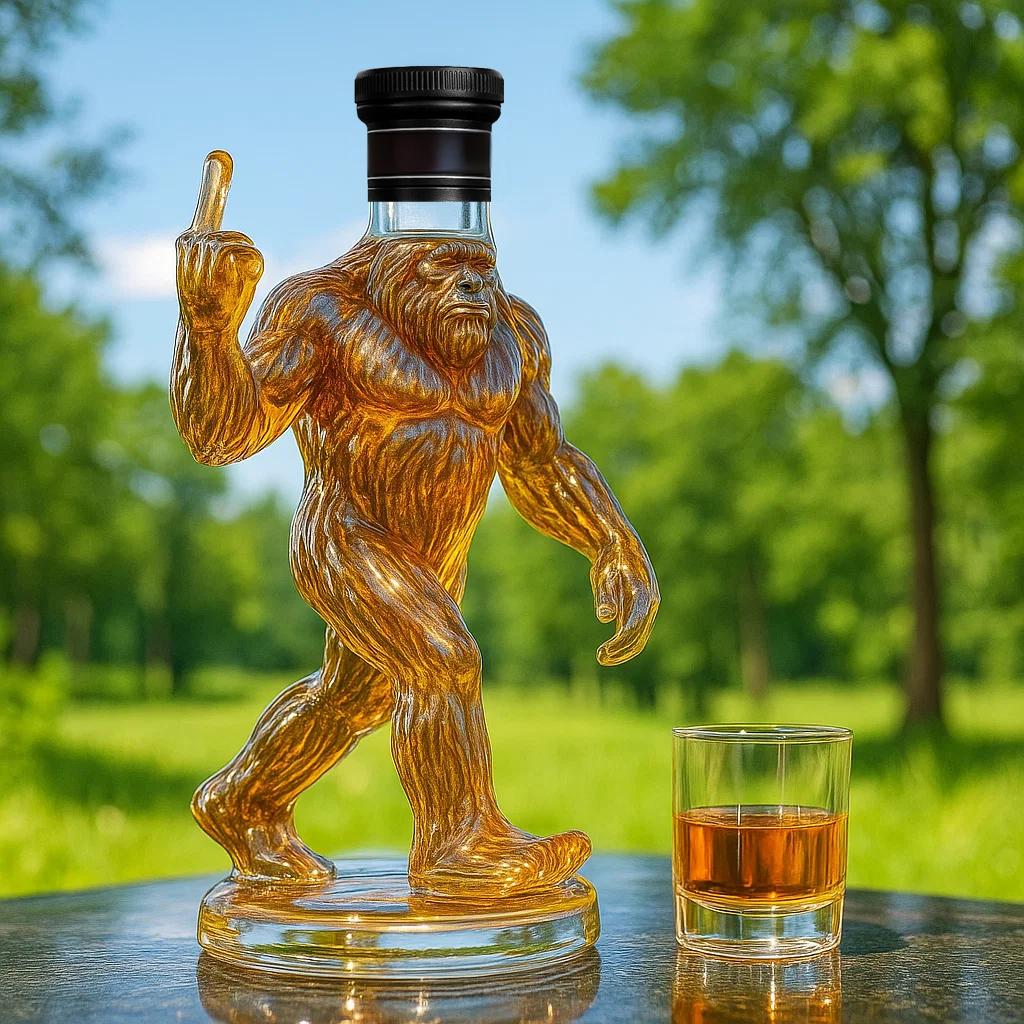 Final 3 Hours: 70% OFF 🤣 Funny Bigfoot Whiskey Bottle