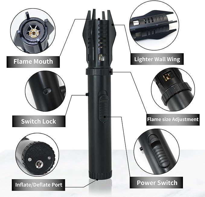 NESLEMY™ Windproof Jet Torch Lighter🔥