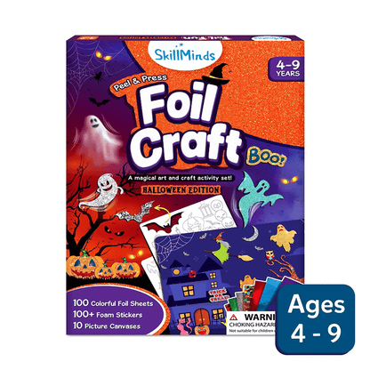 🏆Flash Sale⚡ 50K+ SOLD! Almost Gone-💥Foil Art & Craft Activity 🤲💓No Mess Art Kit