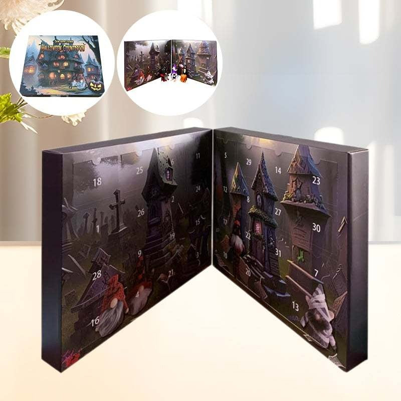 Final 3 Hours: 70% OFF👻2025 Halloween Gnome Advent Calendar