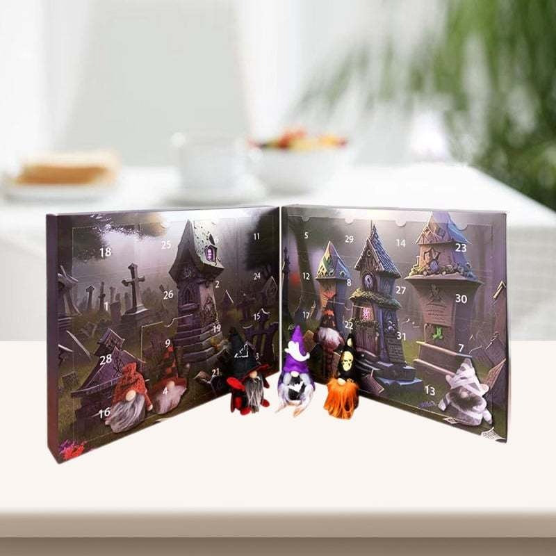 Final 3 Hours: 70% OFF👻2025 Halloween Gnome Advent Calendar