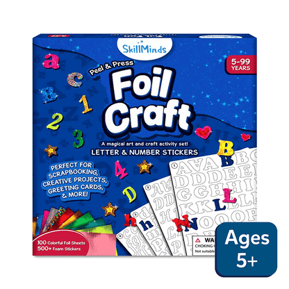 🏆Flash Sale⚡ 50K+ SOLD! Almost Gone-💥Foil Art & Craft Activity 🤲💓No Mess Art Kit